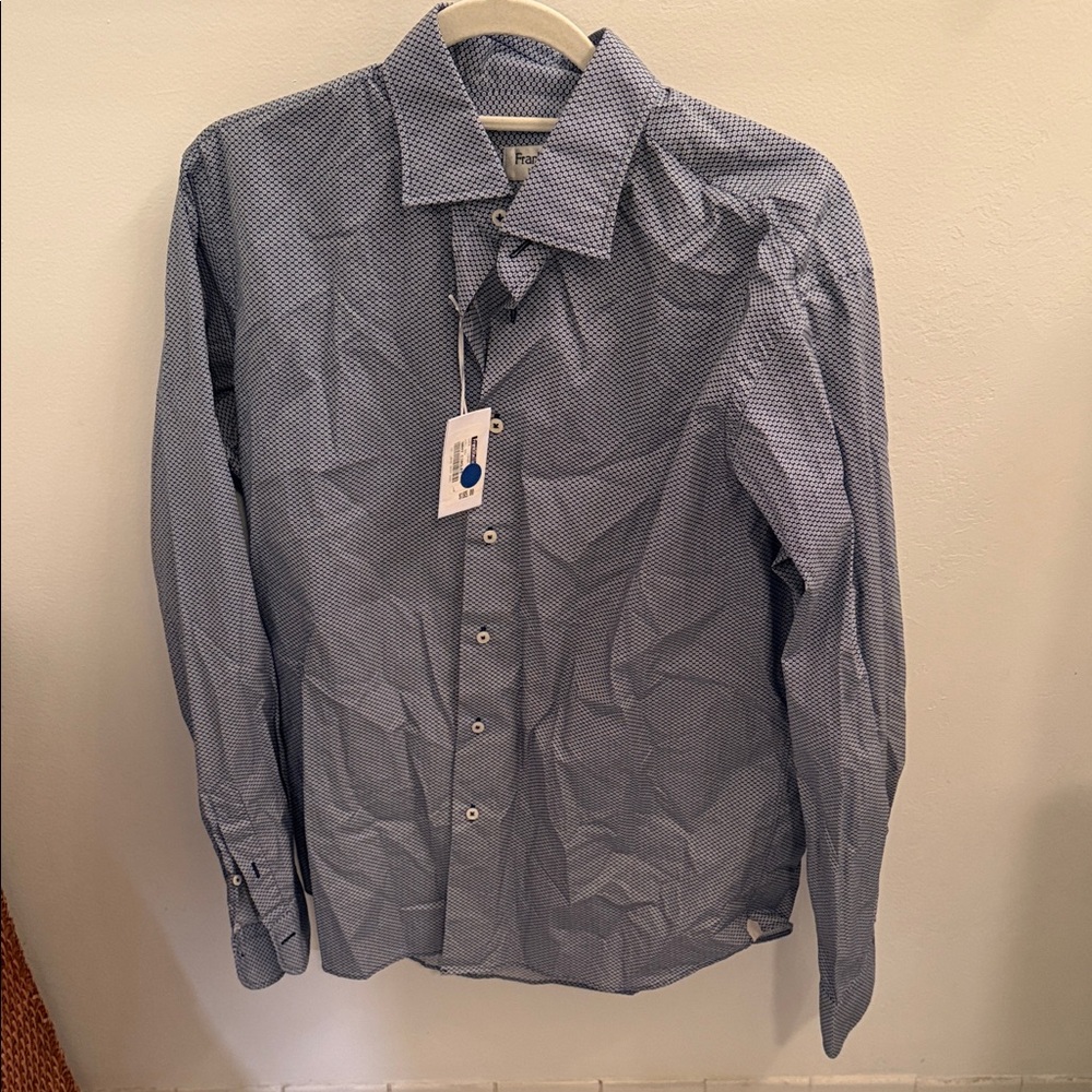 Elegant Blue Dress Shirt by Banana Republic